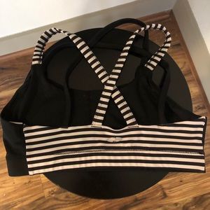 Black & White Champion Sports Bra